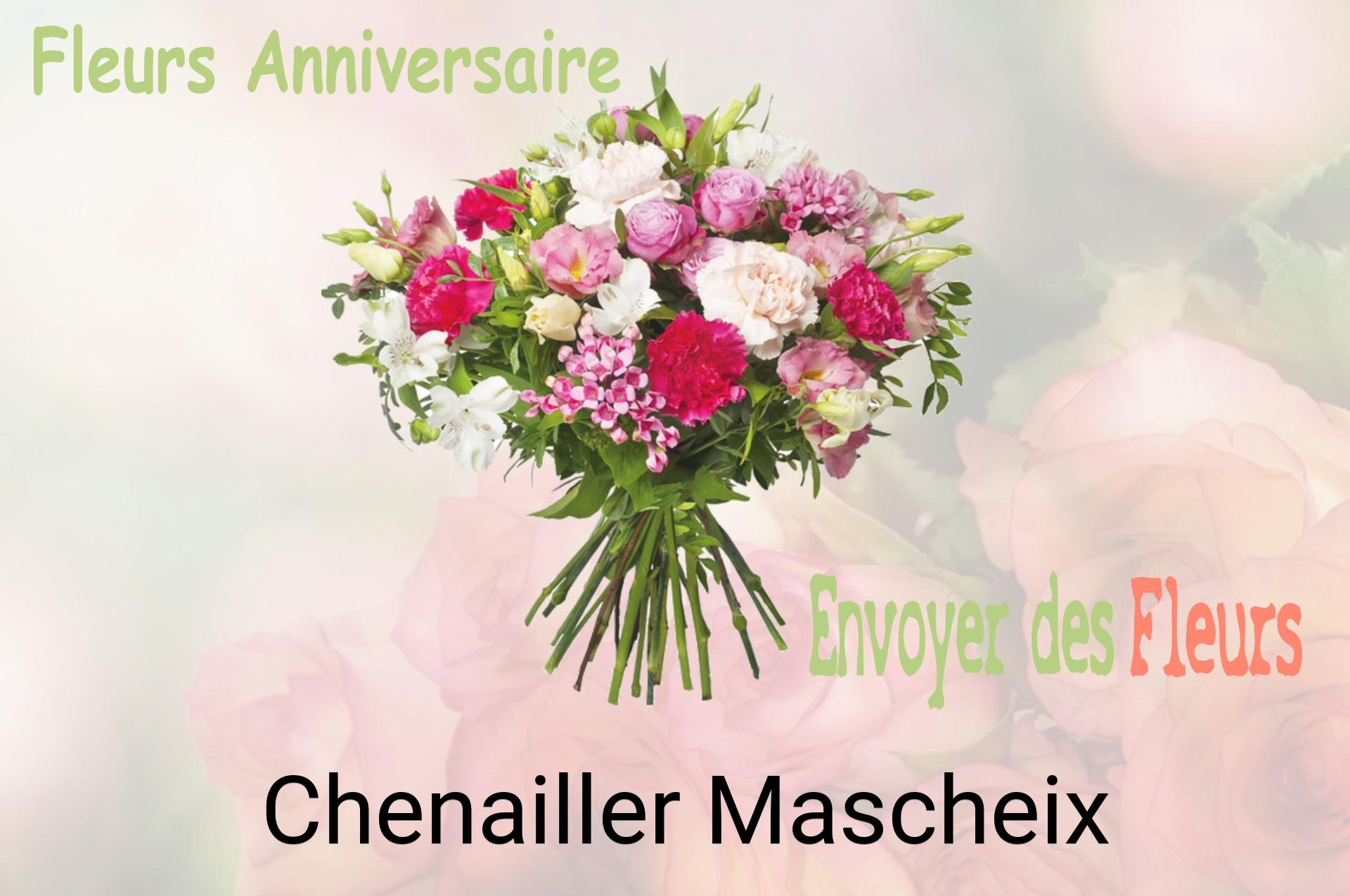 Bouquet de fleurs d’anniversaire livré à Chenailler-Mascheix
